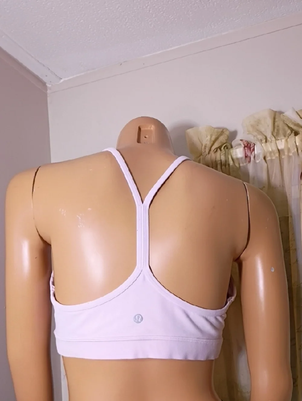 lululemon athletica Pale‎ Pink Strappy Y-Back Bralette